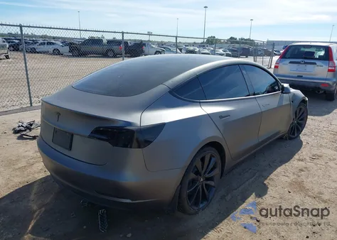 2020 Tesla Model 3 Performance Dual Motor All-Wheel Drive из США, поврежденный, VIN 5YJ3E1EC2LF792018